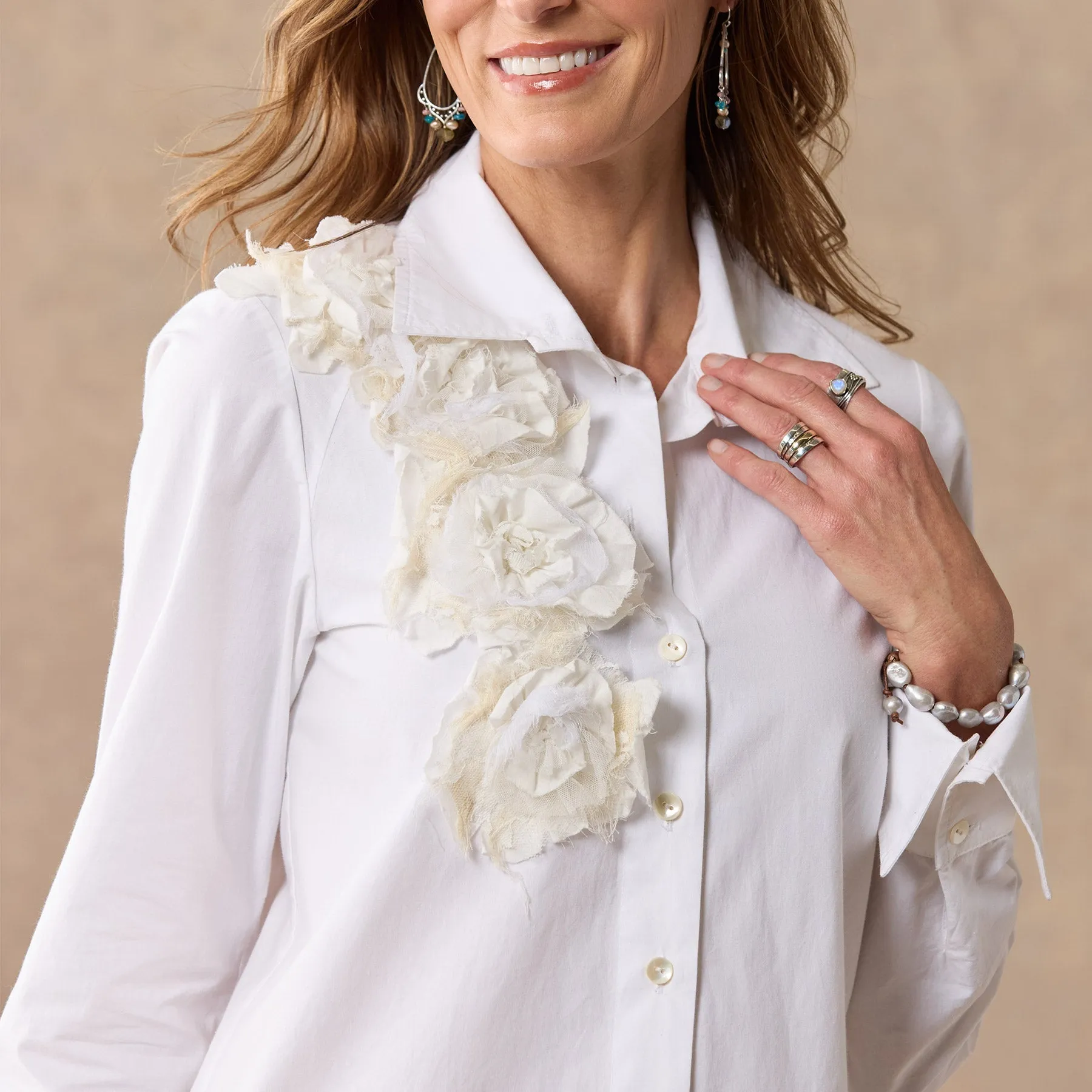 Corsage Blossoms Shirt