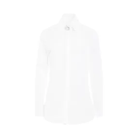 Cotton Popeline Shirt in White