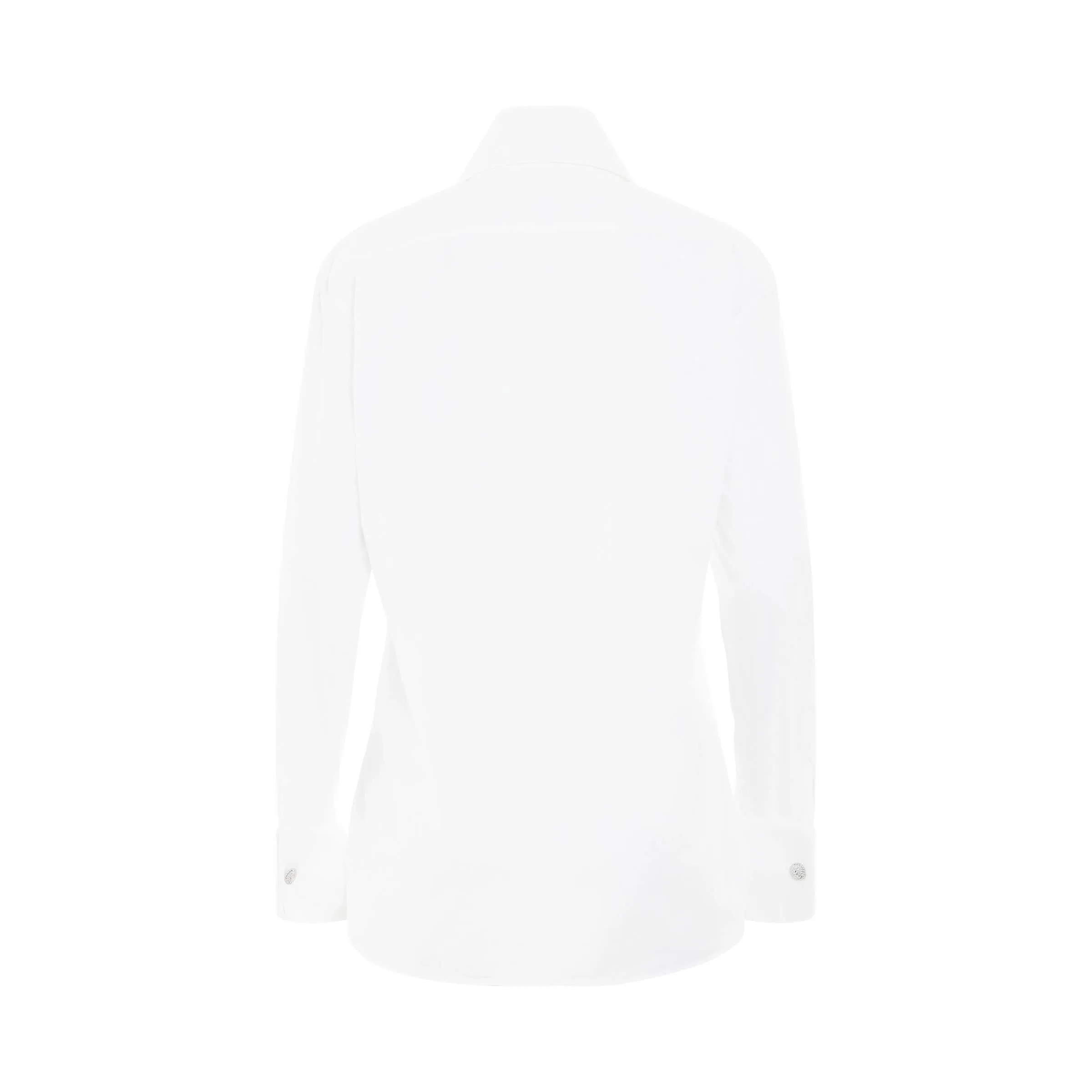 Cotton Popeline Shirt in White