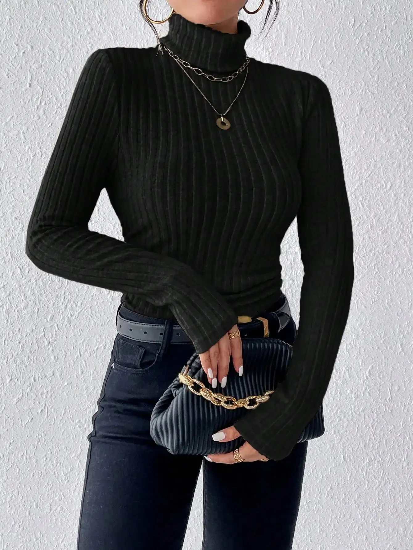 Esme - Elegant Turtleneck Sweater for Women