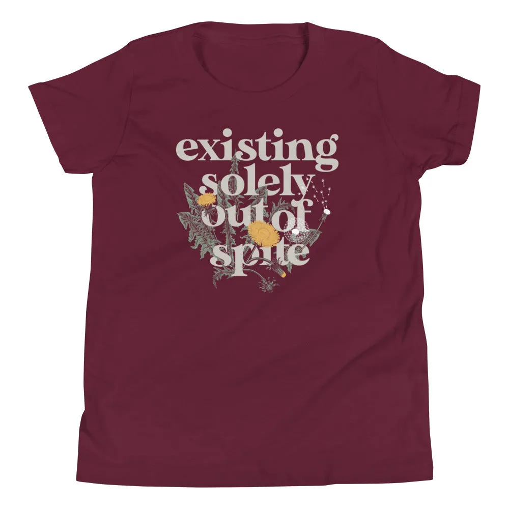 Existing Solely Out Of Spite Kid's Youth Tee