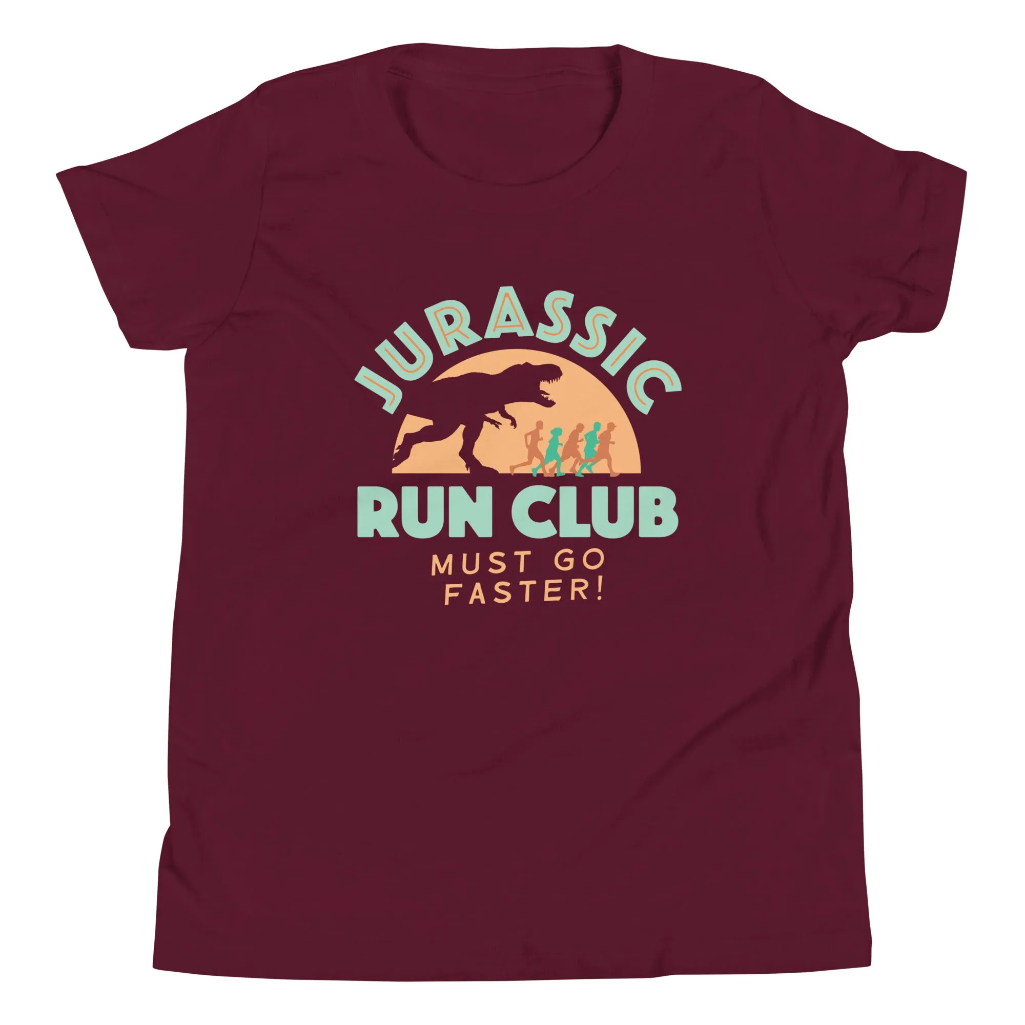 Jurassic Run Club Kid's Youth Tee