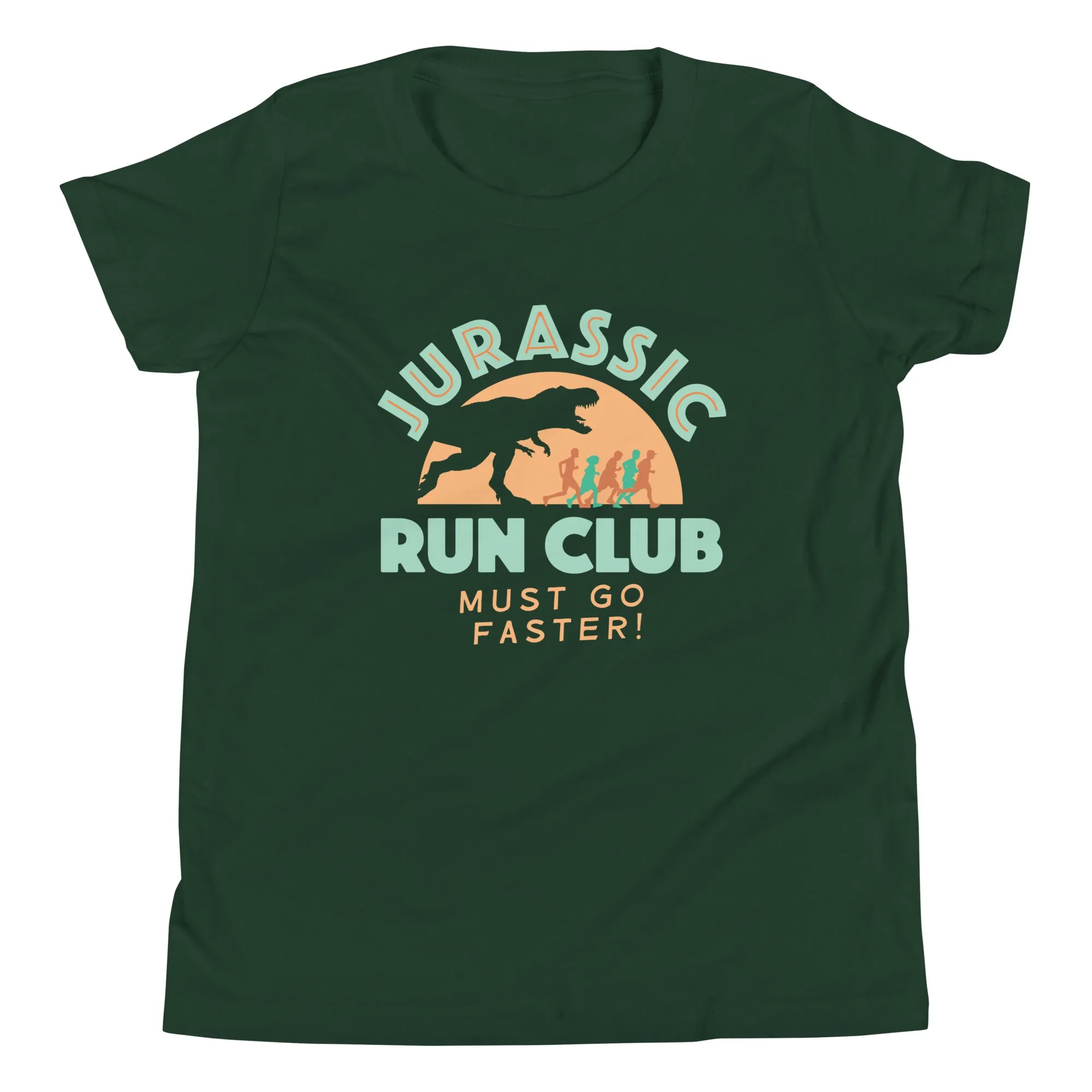 Jurassic Run Club Kid's Youth Tee