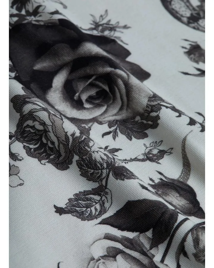 L'Agence Tyler Baroque Floral Blouse