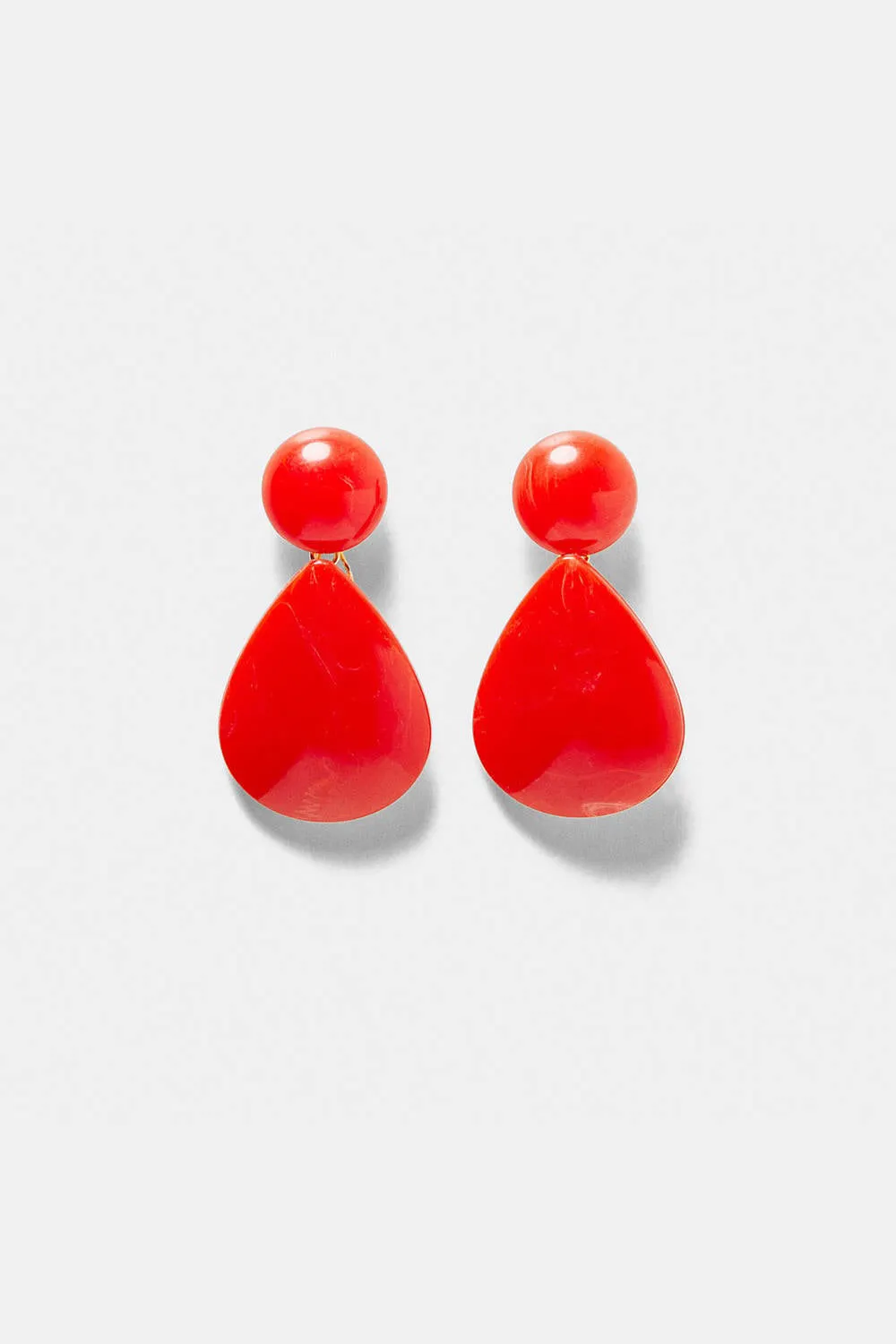 Simple Water Shape Drop Earrings