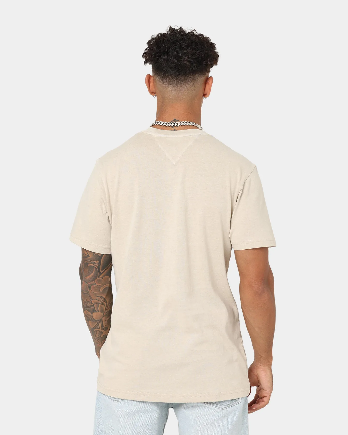 Tommy Jeans Timeless Circle T-Shirt Savannah Sand