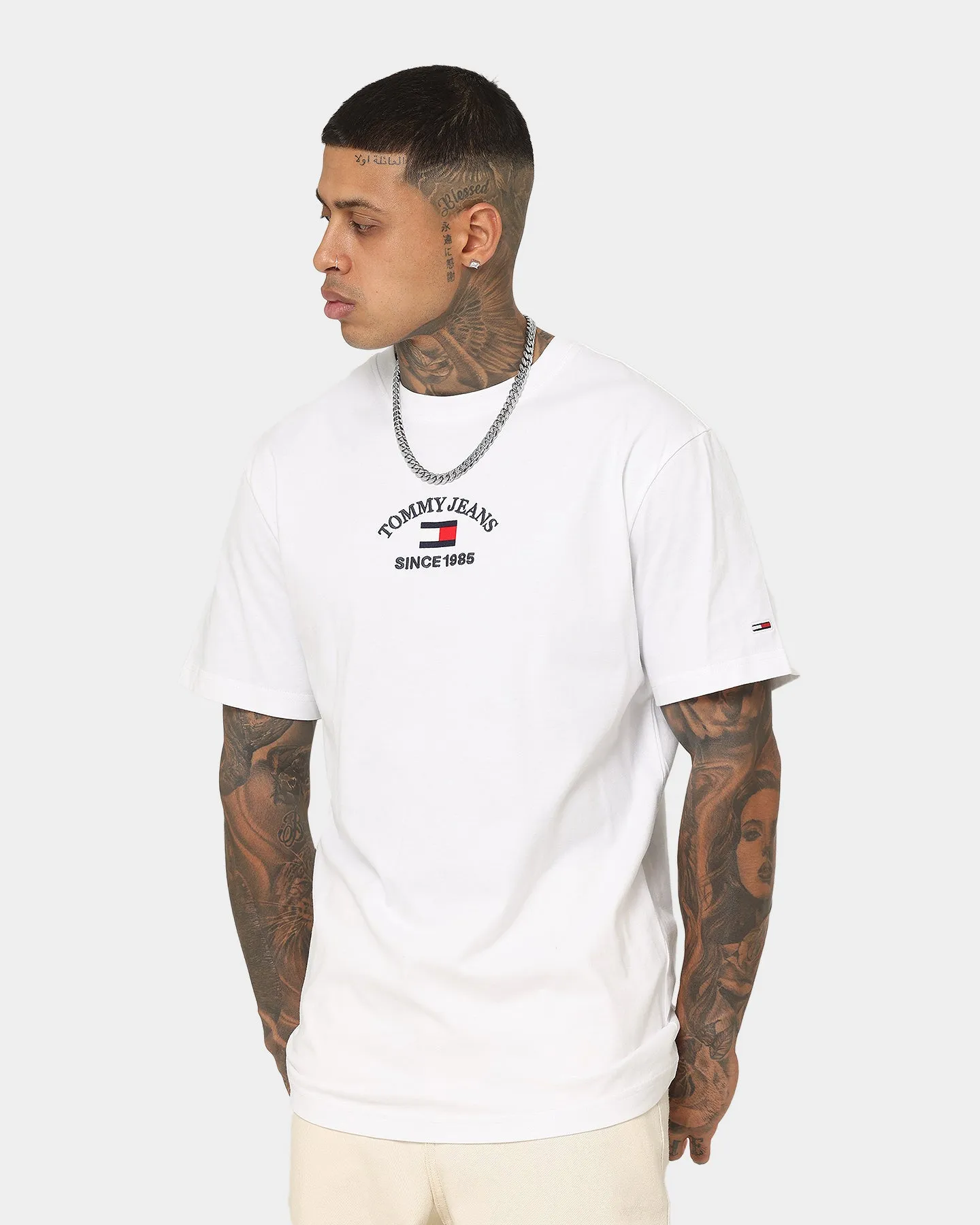 Tommy Jeans TJM Classic Timeless Tommy T-Shirt White