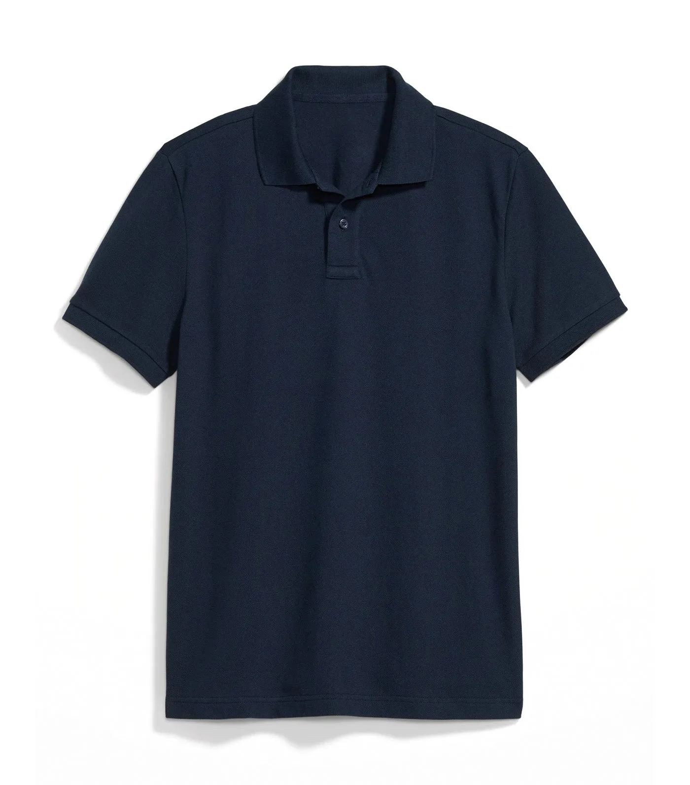 Uniform Pique Polo For Men In The Navy